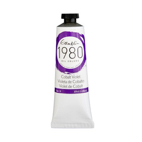 Gamblin 1980 Oil Color 37 milliliter cobalt violet