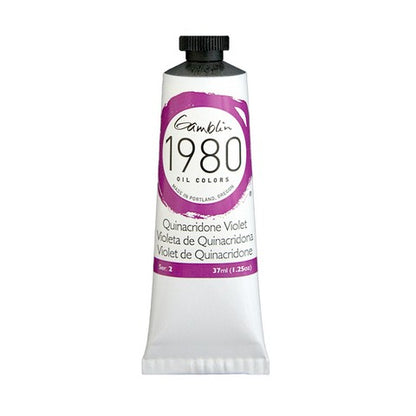Gamblin 1980 Oil Color 37 milliliter quinacridone violet