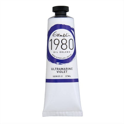 Gamblin 1980 Oil Color 37 milliliter ultramarine violet
