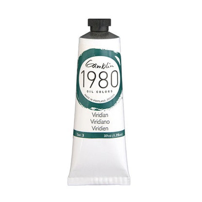 Gamblin 1980 Oil Color 37 milliliter viridian