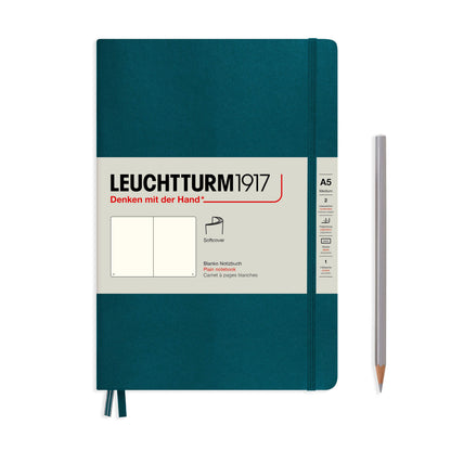 LEUCHTTURM1917 Medium A5 Notebook – Hardcover & Softcover