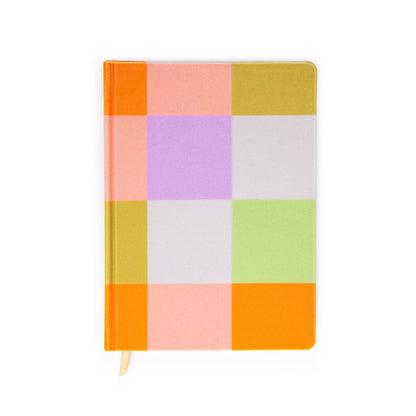 velvet check jumbo journal