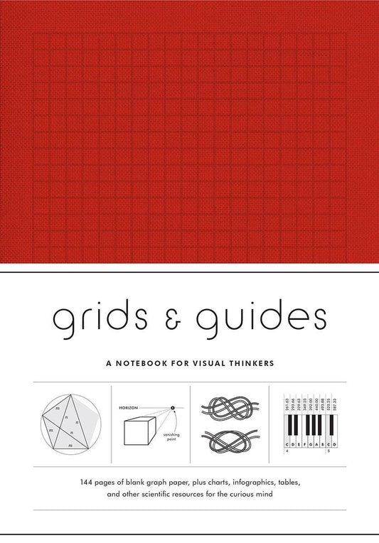 Grids & Guides Notebook — Premium Dot Grid and Lined Pages for Bullet Journaling