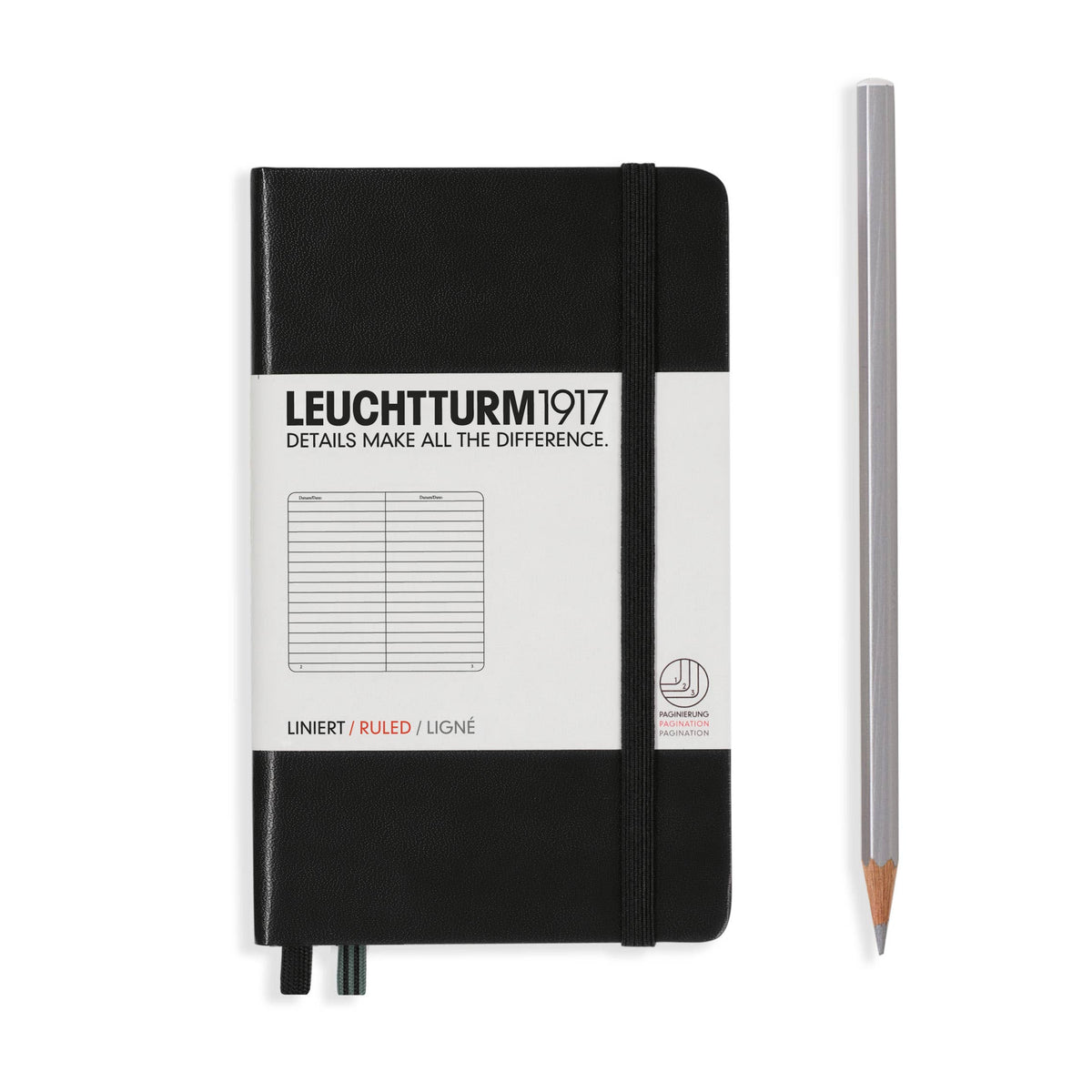 LEUCHTTURM1917 Pocket Notebook A6 – Hardcover & Softcover