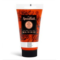 Speedball Block Printing Ink, Water-Based, 2.5 oz., Orange