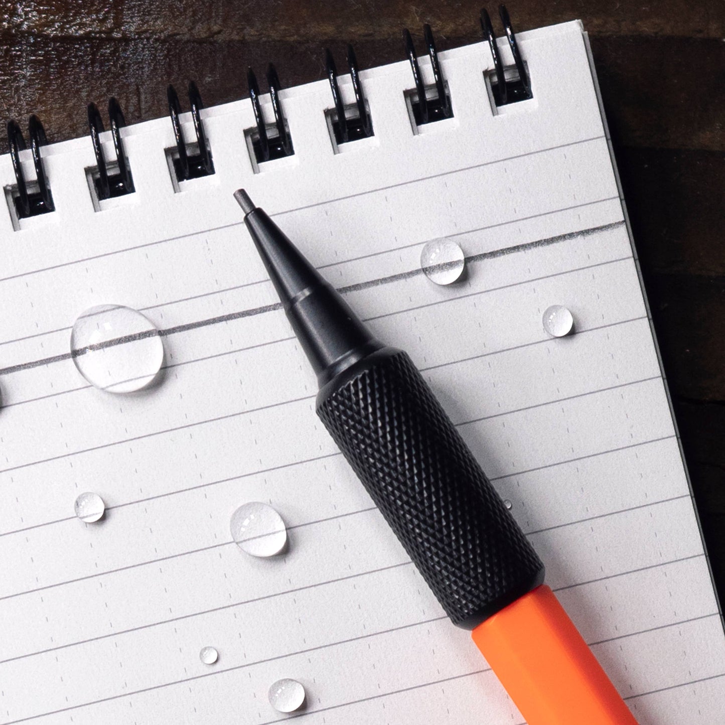 Rite in the Rain Mechanical Clicker Pencil, Orange