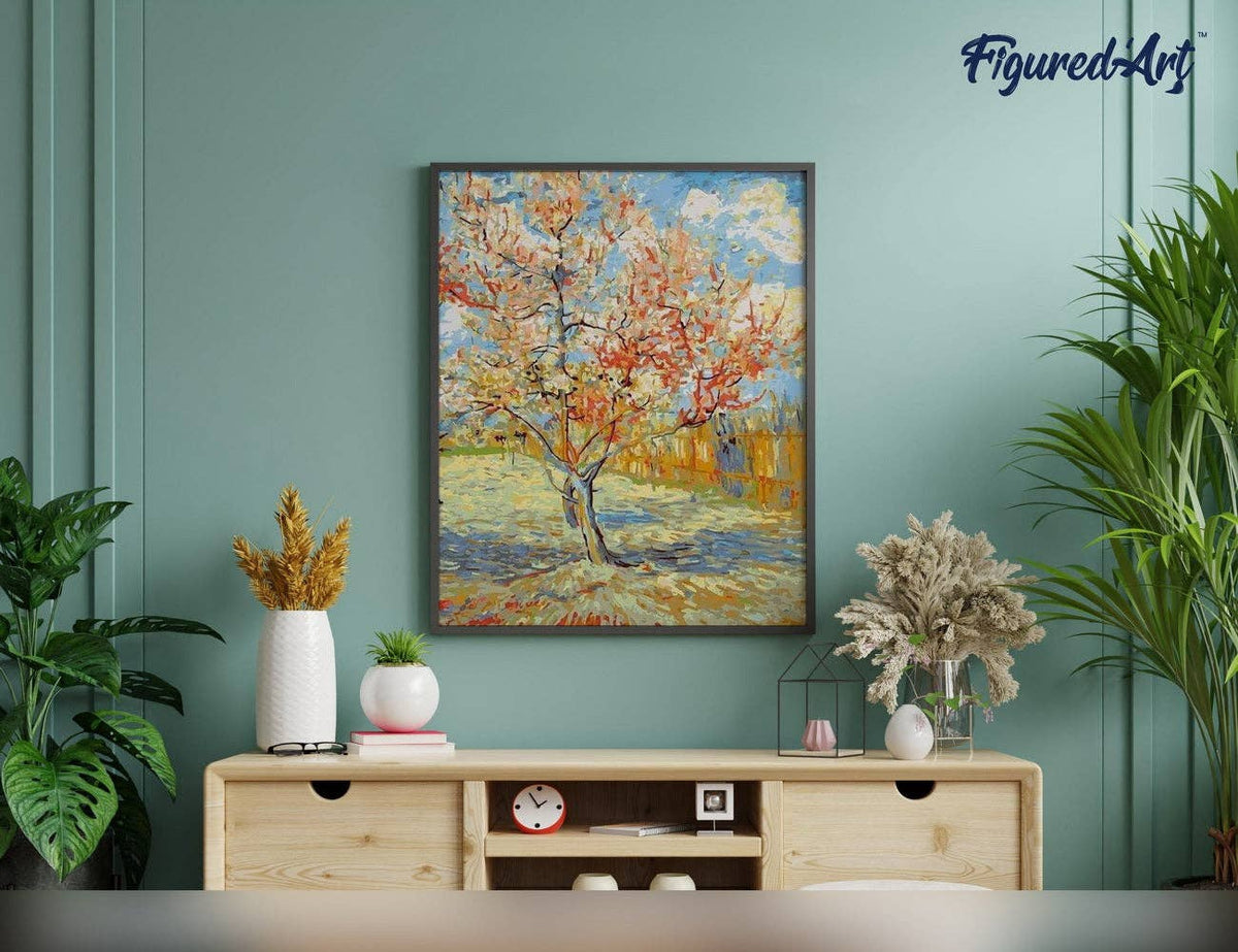 Paint by numbers - Van Gogh The Pink Peach Tree