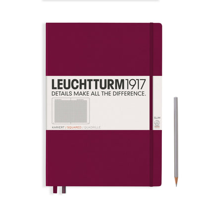 LEUCHTTURM1917 Master Slim Notebook A4+ – 123 Pages