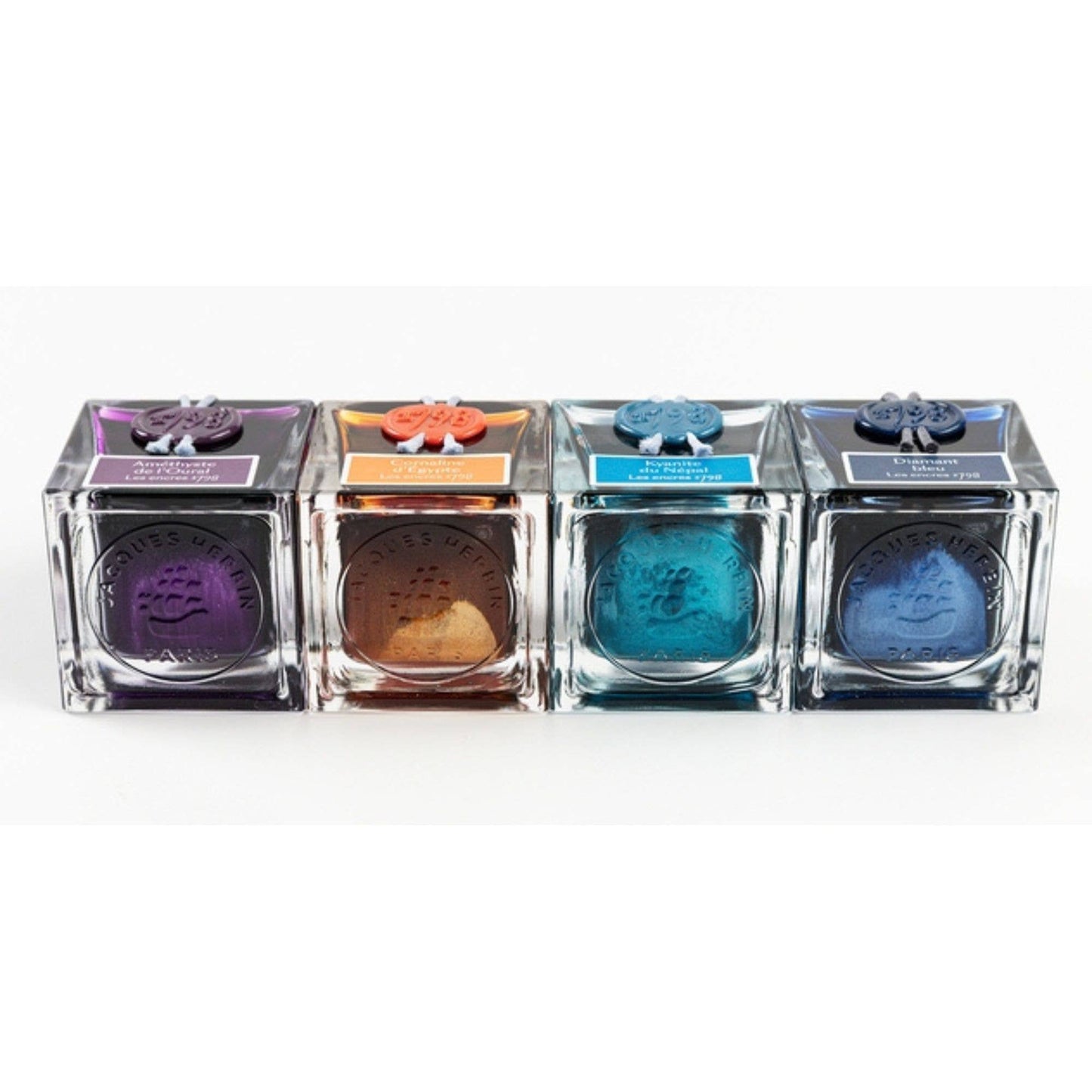 Herbin 1798 Anniversary Inks With Silver Shimmer