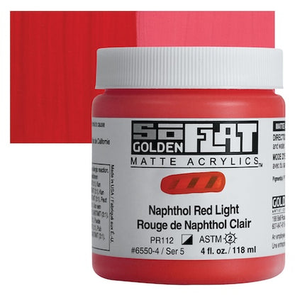 Golden SoFlat Matte Acrylic Paint, Professional Matte Acrylics for Artists