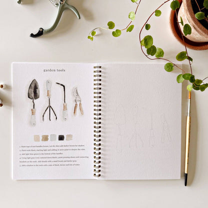 Watercolor Workbooks By Emily Lex Studio  — practice lessons, exercises and study projects