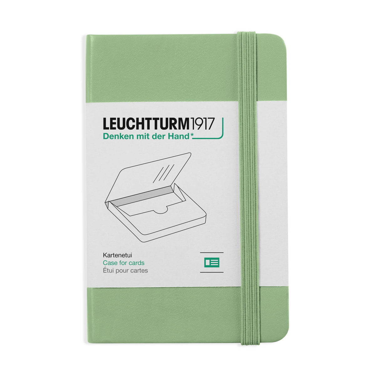 LEUCHTTURM1917 Business Card Case – Holds Up to 25 Cards