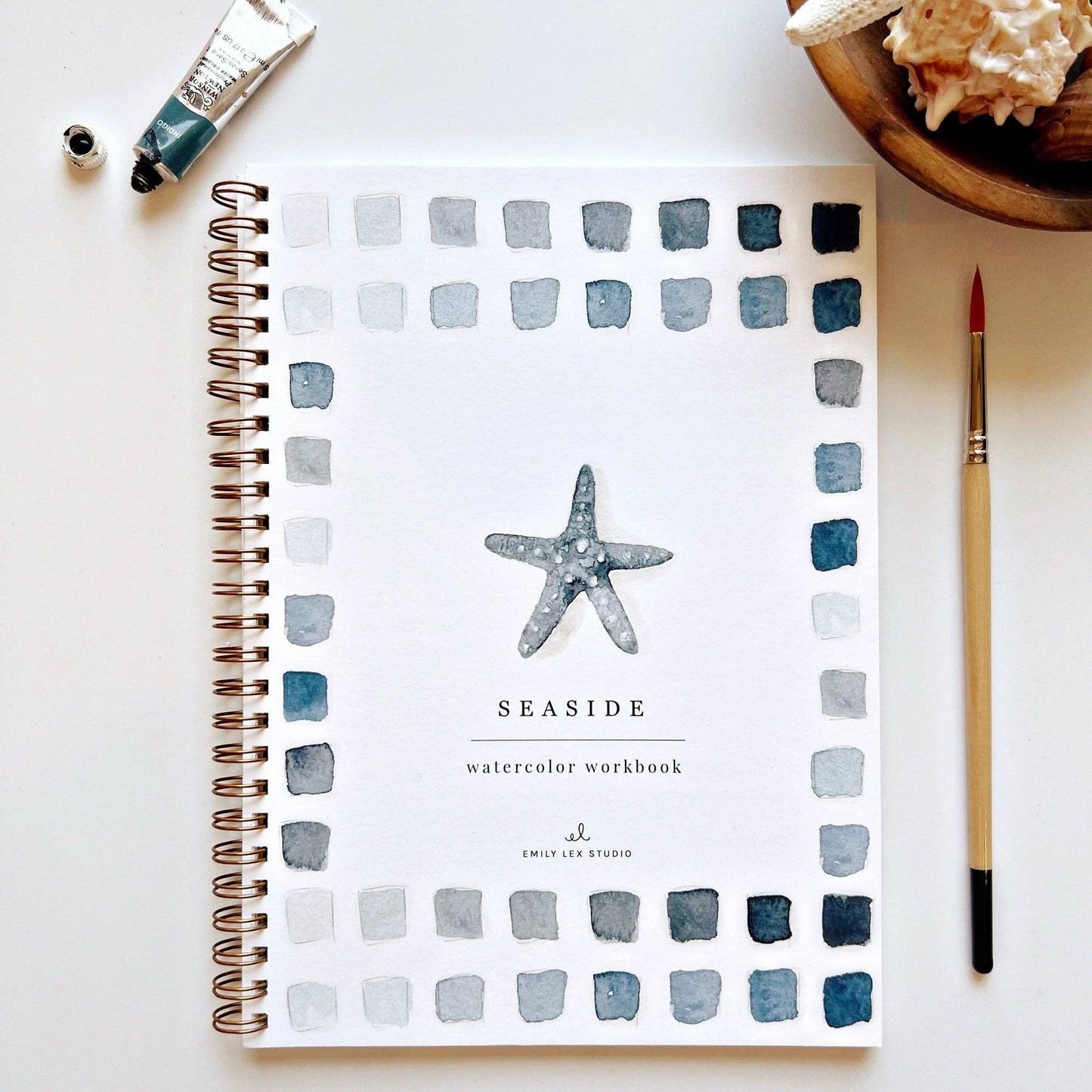 Watercolor Workbooks By Emily Lex Studio  — practice lessons, exercises and study projects