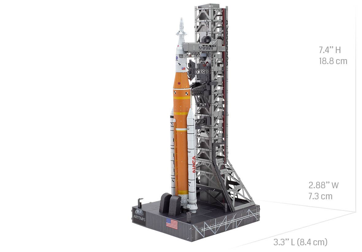 Artemis Moon Rocket - Premium Series Metal Earth
