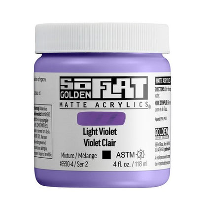 Golden SoFlat Matte Acrylic Paint, Professional Matte Acrylics for Artists