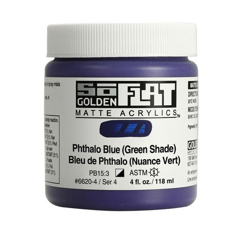 Golden SoFlat Matte Acrylic Paint, Professional Matte Acrylics for Artists