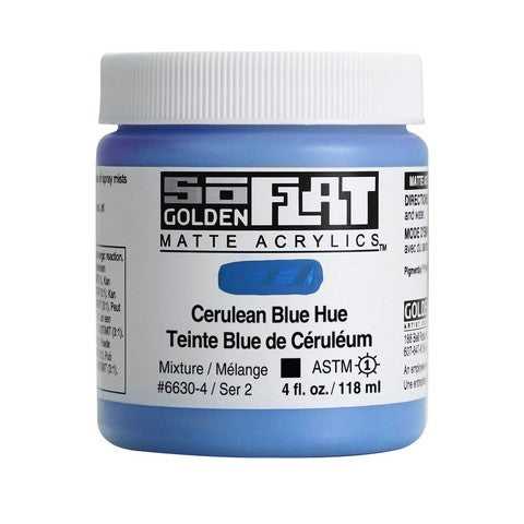 Golden SoFlat Matte Acrylic Paint, Professional Matte Acrylics for Artists