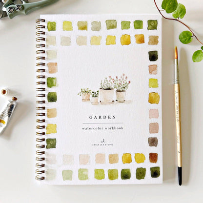 Watercolor Workbooks By Emily Lex Studio  — practice lessons, exercises and study projects
