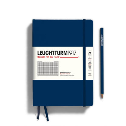 LEUCHTTURM1917 Medium A5 Notebook – Hardcover & Softcover
