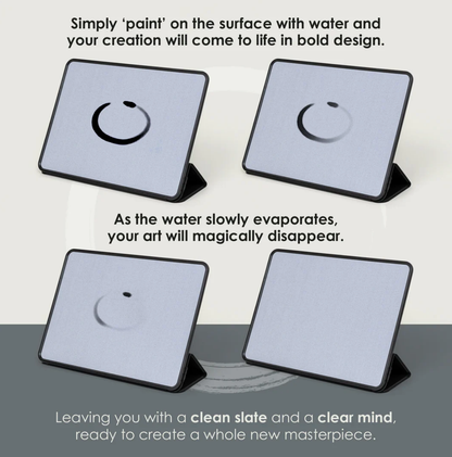 Enso, Buddha Board - paint with water art board, mindfulness gift