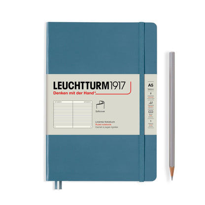 LEUCHTTURM1917 Medium A5 Notebook – Hardcover & Softcover