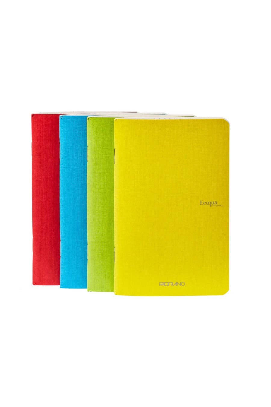 Fabriano EcoQua Pocket-Sized Notebook, 4 Notebook Pack