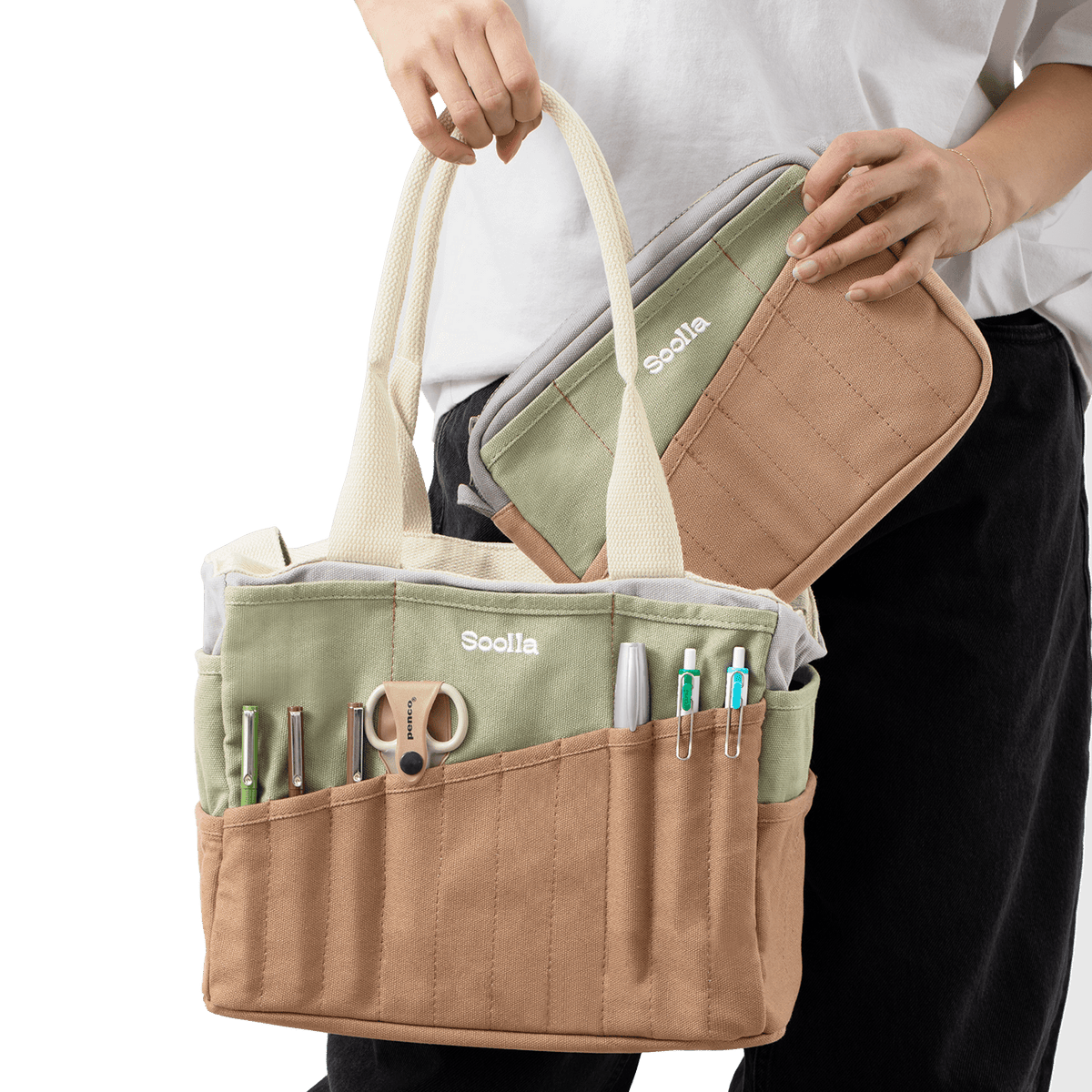 Soolla® Studio Pouch, Becca Sands Edition (Stationery Pouch)