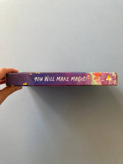 Rose Flowers Landscape Watercolor Paint by Number DIY  Kit