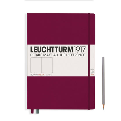 LEUCHTTURM1917 Master Slim Notebook A4+ – 123 Pages