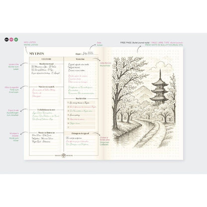 Clairefontaine Bucket List Planner A5