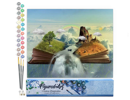 Paint by numbers - Landscape book