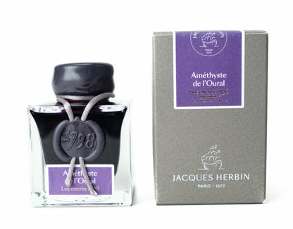Herbin 1798 Anniversary Inks With Silver Shimmer