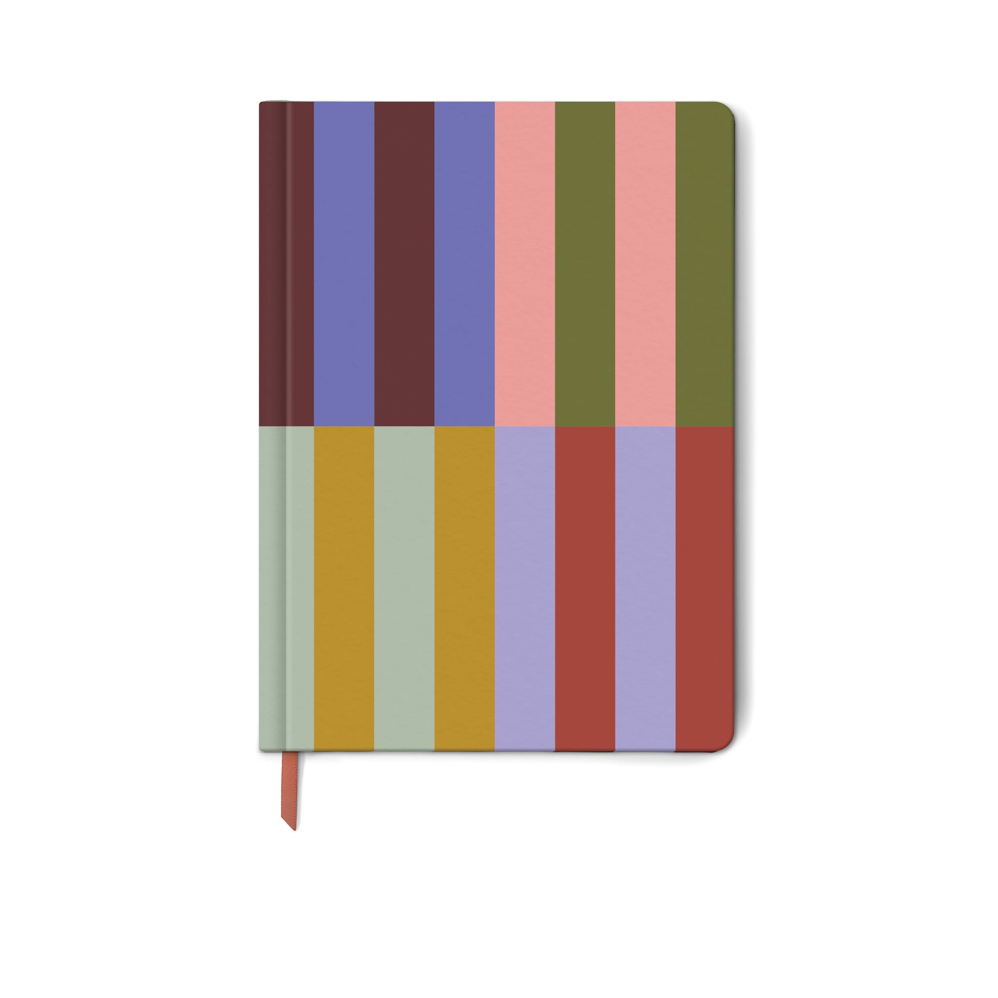 bold stripe soft touch journal