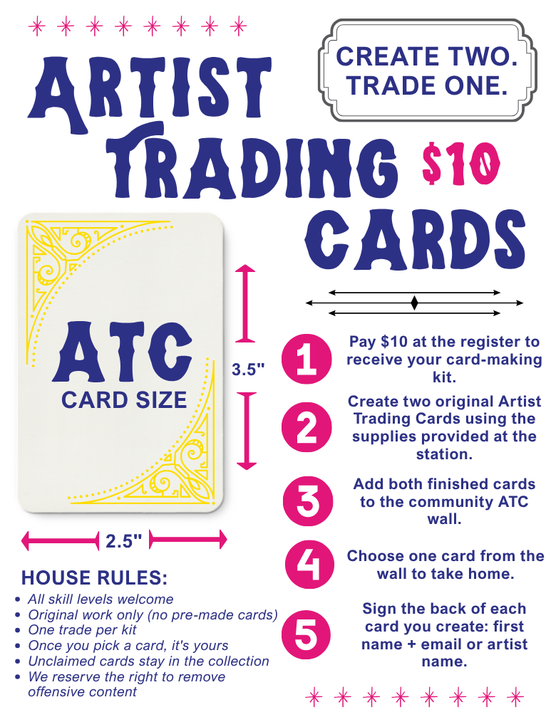 Art Cafe: Artist Trading Card