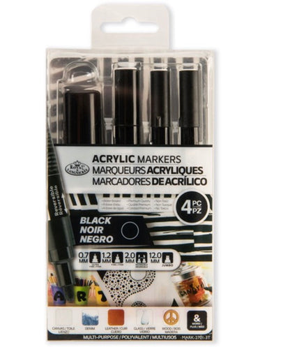 Royal Acrylic Markers – Assorted Chalk & Metallic Art Markers