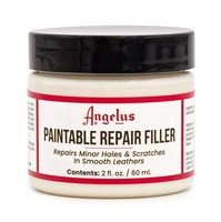 Jar of Angelus Paintable Repair Filler with label on a white background