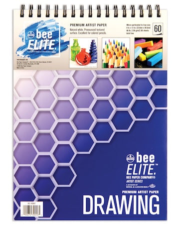 Bee Elite Spiral Drawing Pad