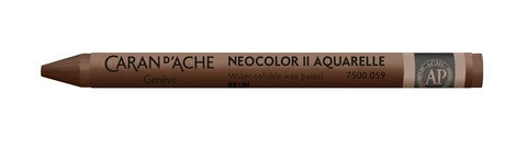 caran dache classic neocolor 2 brown