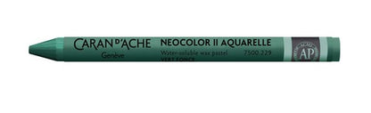 caran dache classic neocolor 2 dark green