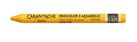 caran dache classic neocolor 2 golden yellow