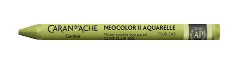caran dache classic neocolor 2 light olive