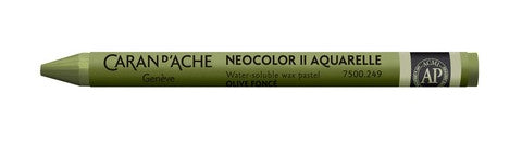 caran dache classic neocolor 2 olive