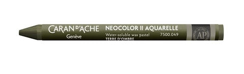 caran dache classic neocolor 2 raw umber