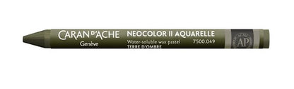 caran dache classic neocolor 2 raw umber