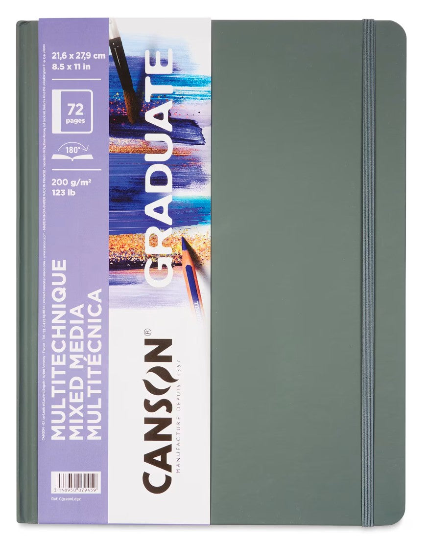 Canson Graduate Series Mixed Media Book 8.5 x 11