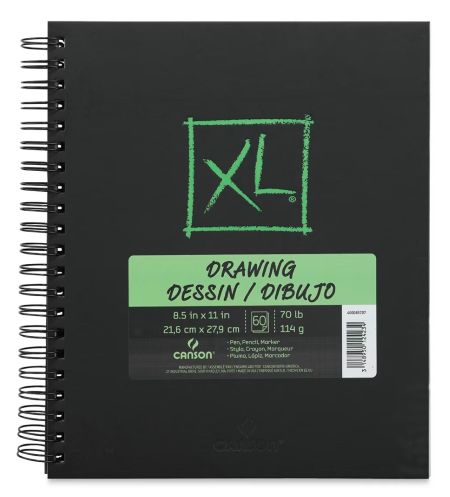 Canson XL Hard-Cover Books drawing 11 x 8.5