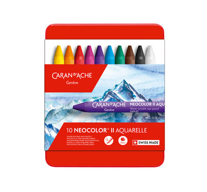 Caran d'Ache Neocolor II Aquarelle Water-Soluble Pastel Sets