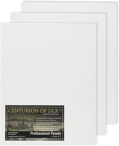 Centurion Deluxe Professional Oil Primed Linen Canvas Panels