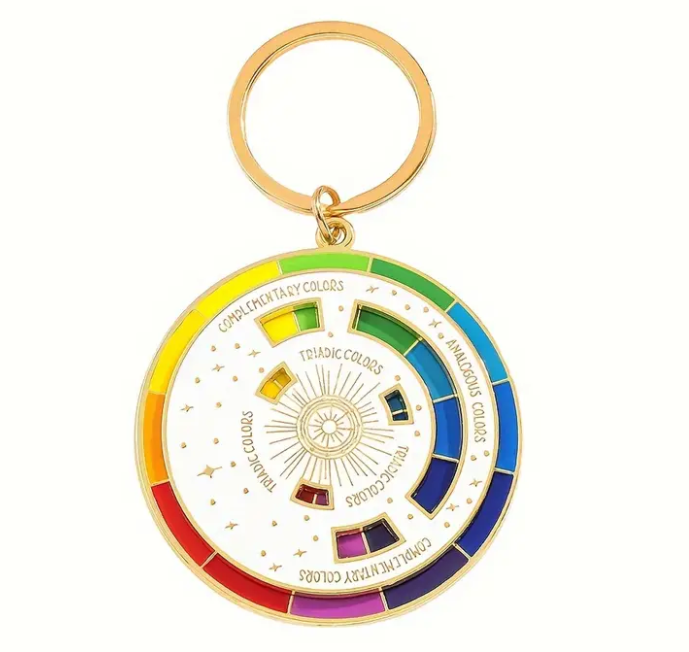 Color Wheel Keychain