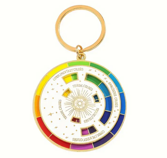 Color Wheel Keychain